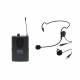 W Audio DM800 Beltpack c/w head & lapel microphone